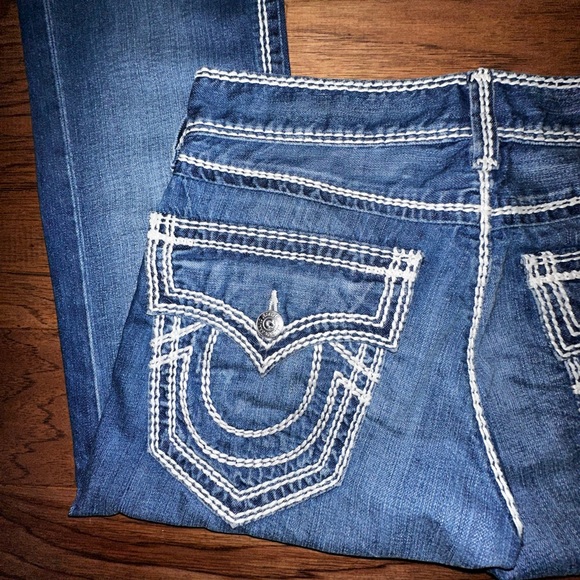 Billy Mega T Bootcut True Religion Jeans 30x33 - Picture 3 of 9